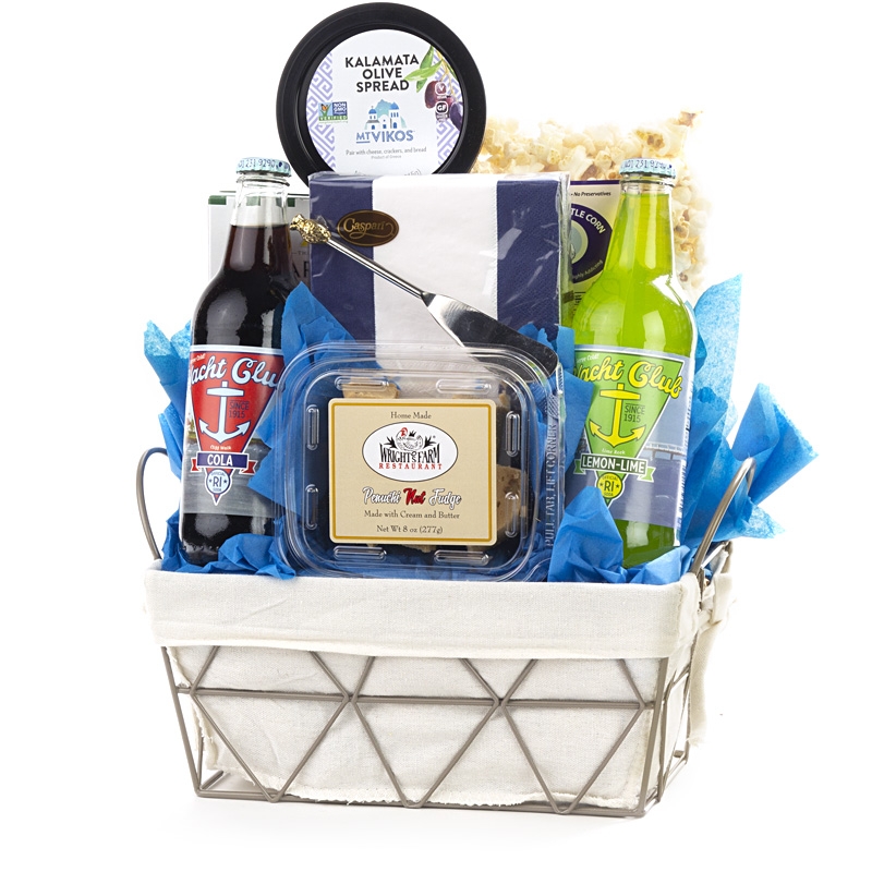 The Boater - Item # 44806 - Dave's Gift Baskets